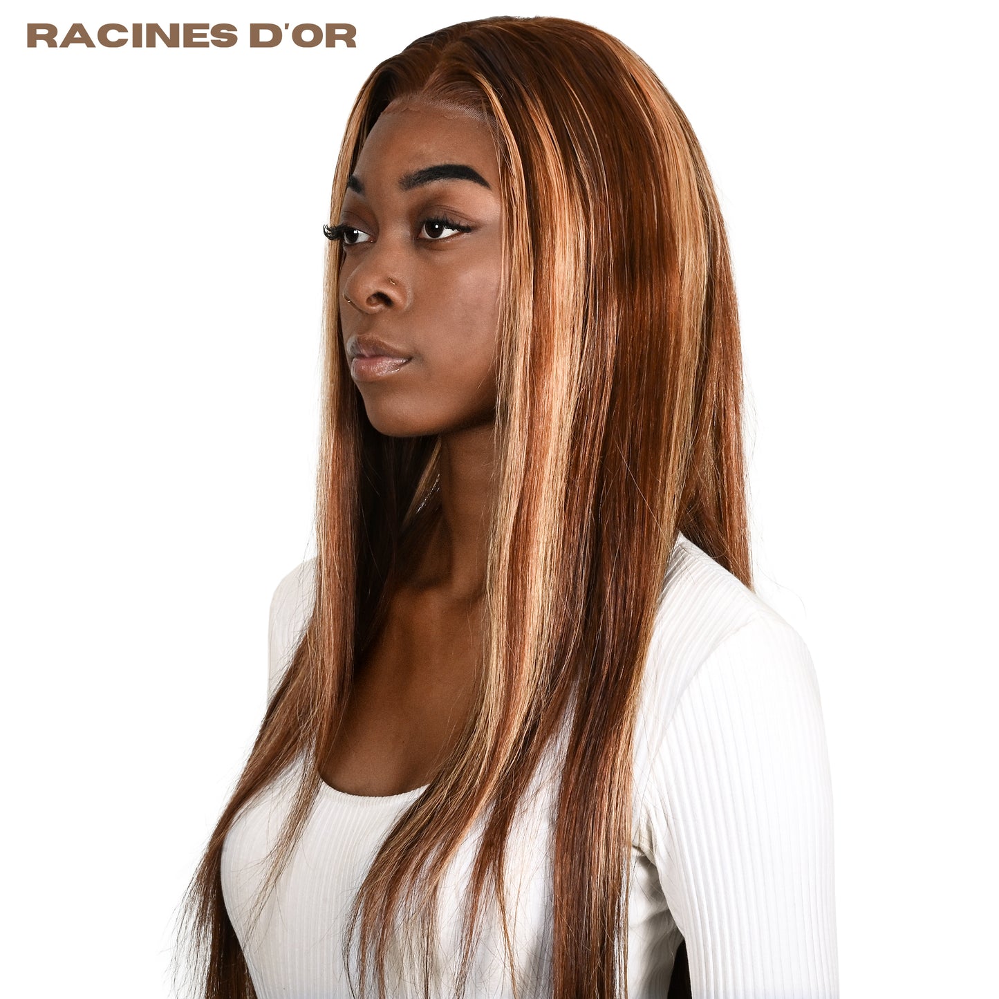 Perruque NAOMI | Couleur Blond Miel | Cheveux naturels