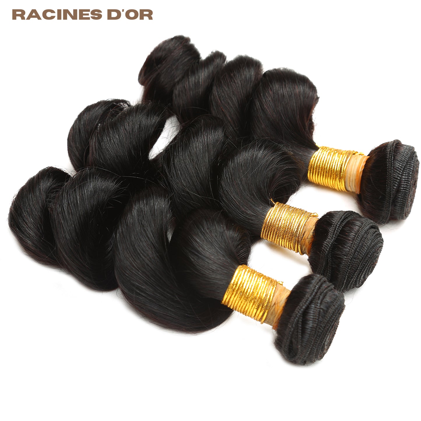 Mèches ondulée (loose) 100 % naturelles