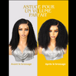 Perruque Bouclée Kinky 5x5 Lace Wig 100% Cheveux Remy Naturels - naturelle