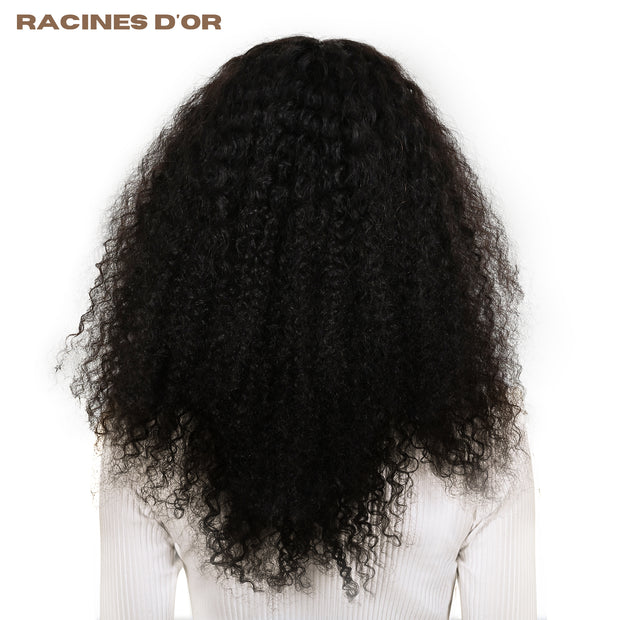 Curly Perücke (lockig) ohne Kleber # Spitze 13x4 & 100% natürliches Remy -Haar & natürliche Farbe