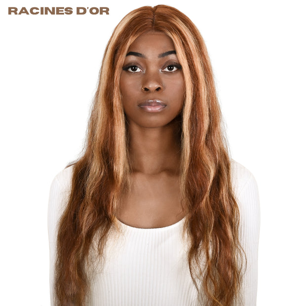 Wry Perücke (Körperwelle) ohne Kleber # Spitze 13x4 & 100% Haar natürliche Remy & Farbblond Meil