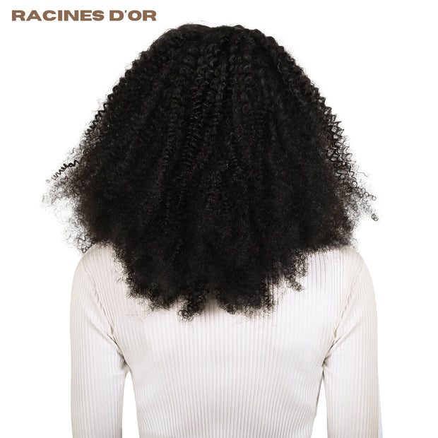 Curly Perücke (versauter Curly) # 5x5 & 100% natürliches Remy -Haar & natürliche Farbe
