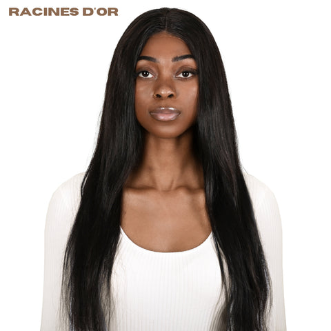 Lisse Sans Colle & couleur noir naturel