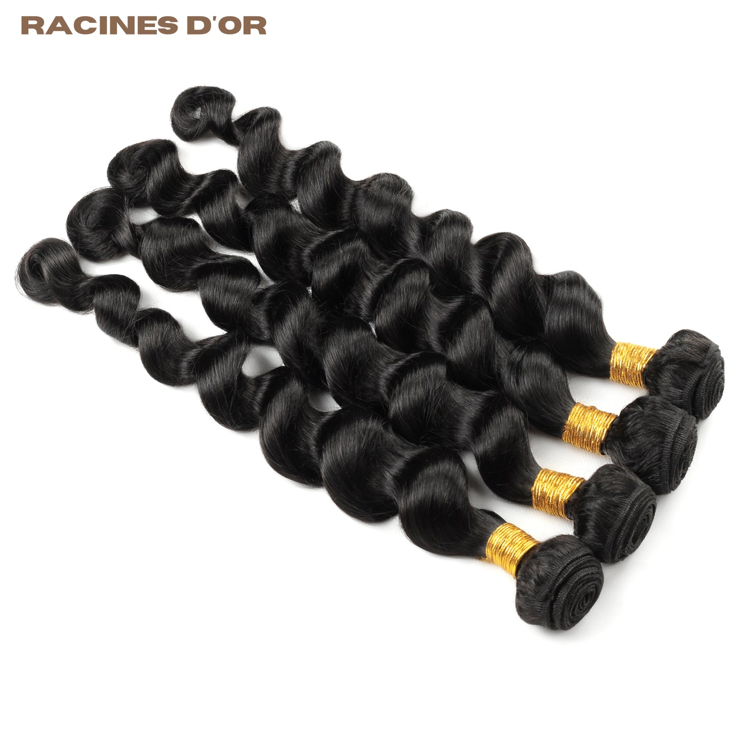Mèches ondulée (loose deep) 100 % naturelles