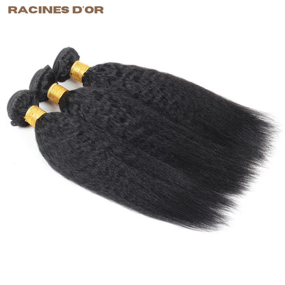 Mèches bouclées (Yaki) 100 % naturelles