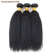 Mèches bouclées (Yaki) 100 % naturelles